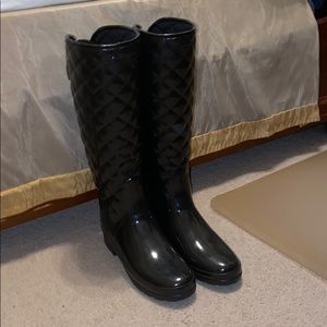 Talk hunter quilted boots